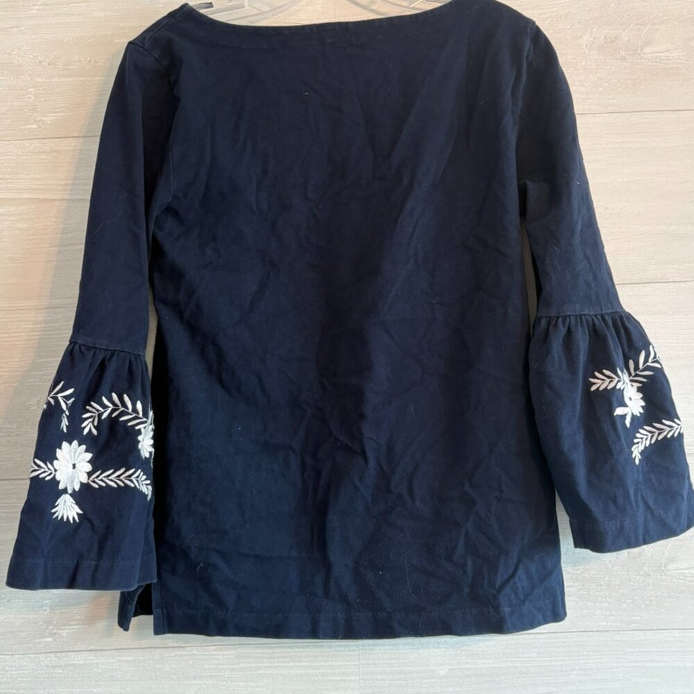J Crew Embroidered Top - Picture 6 of 6